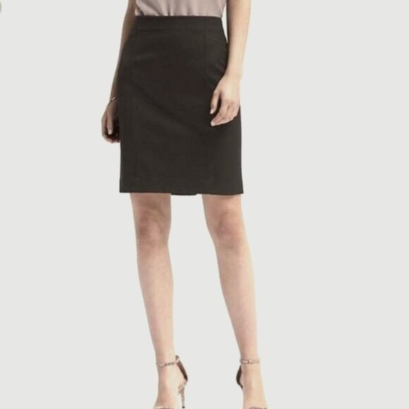 Banana Republic Dresses & Skirts - NWT | Banana Republic Black Professional Skirt - Flattering Seams - Lined - NEW